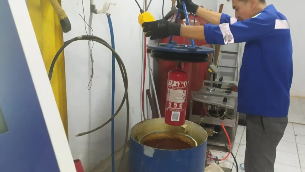 Hydrotest APAR Water Jacket-Methode