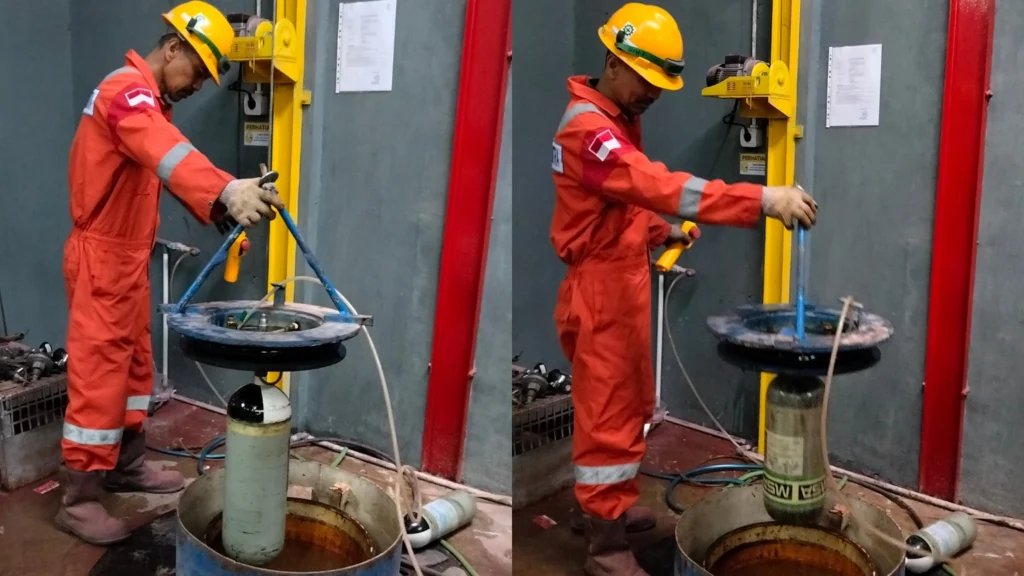 Jasa Hydrotest Tabung SCBA
